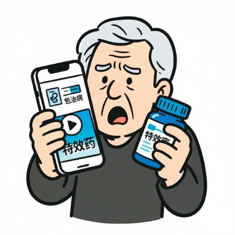 短视频催生“银发族”盲目用药现象
